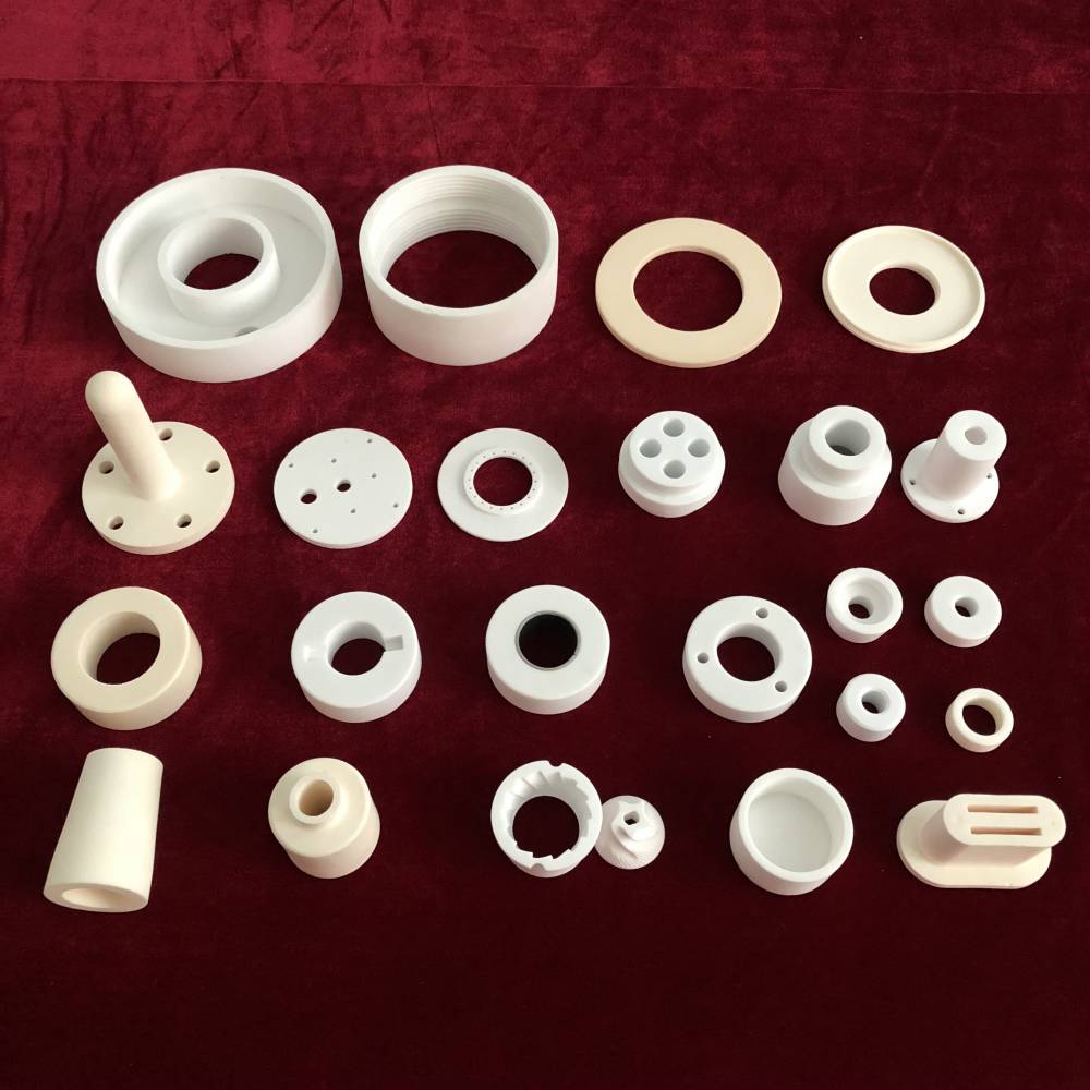 氧化铝螺纹管 供应氧化铝陶瓷管内外螺纹加工 特种陶瓷定制
